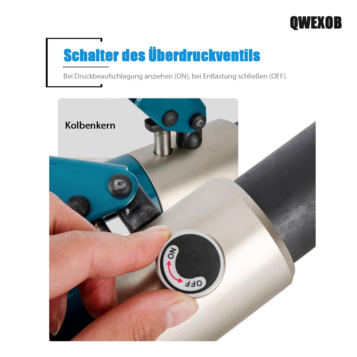 Hydraulischer Kabelschneider 70kN 50mm geeignet für Cu/Al-Kabel