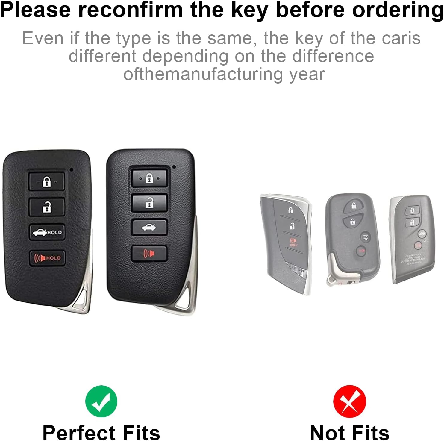for Lexus Key fob Cover, Soft TPU Keys Protector Bling Key Fob Keychain for RX ES GS LS NX RS GX LX RC LC Smart Key, Silver Pink