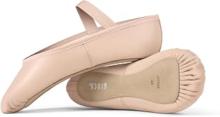 Bloch Womens Dansoft Leather Full Sole Ballet Slippers Dance Shoes Flats
