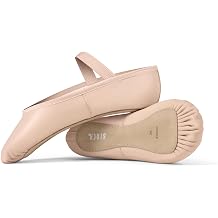 Bloch unisex-child Bloch Dance Girls Dansoft Full Sole Leather Ballet Slipper/Shoe