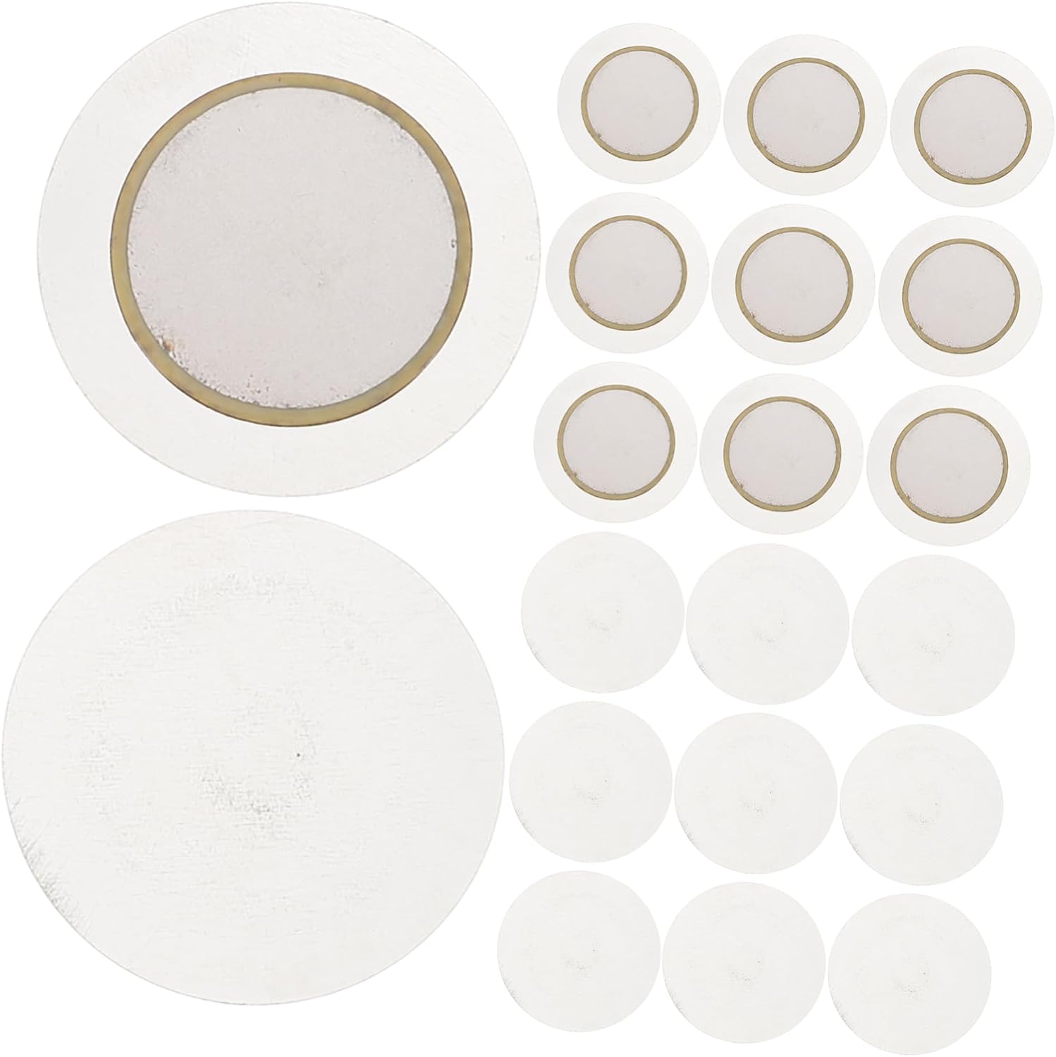 30pcs Buzzer Piezo Diaphragm for Game Night Acoustic Pickup Trigger Buzzer for Guitars