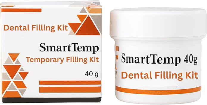 Temporary Filling Dental Repair Kit for Repairing Lost fillings and Loose caps, Crowns or Inlays | Tooth Filler