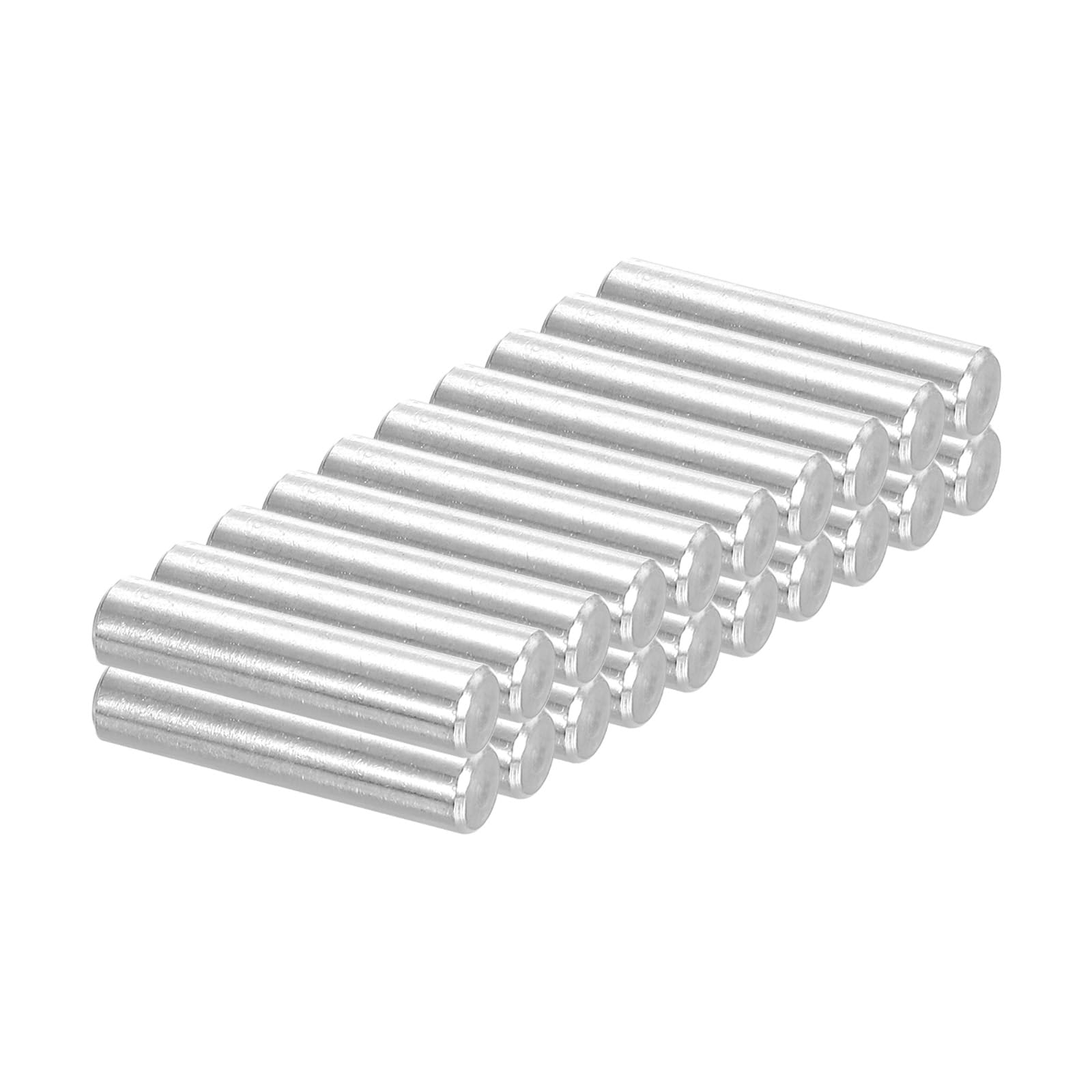 PATIKIL 304 Stainless Steel Dowel Pin 6x25 mm (1/4" Dia)