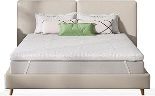 Novilla Surmatelas 160 X 200 CM, Surmatelas en Mousse à Mémoire de Forme Gel, Épaisseur 7,5 CM, avec Design Antidérapant et Certification de Sécurité, sans Odeur, Housse Lavable