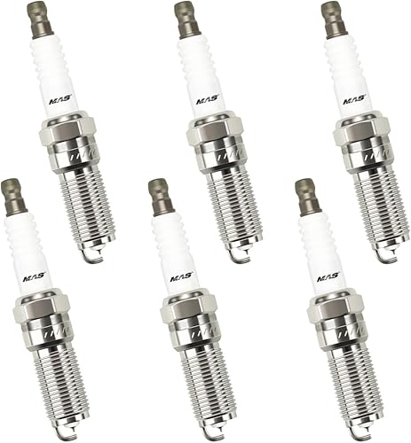 Miniatura 6 de MAS Juego de 6 bujías iridio 6509 compatibles con Cadillac CTS SRX Chevy Impala Colorado GMC Acadia Saturn Outlook 3.0L 3.6L V6 repuesto para 41-109