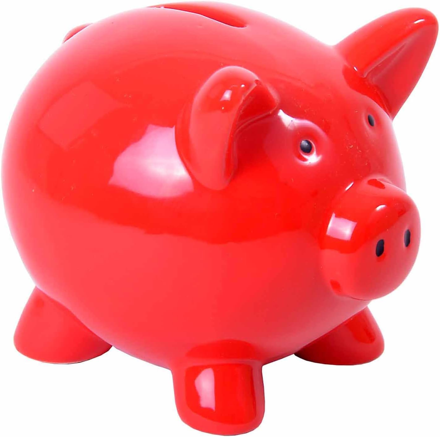 Big Pig Piggy Bank Savings Money Box 4 Colours Available