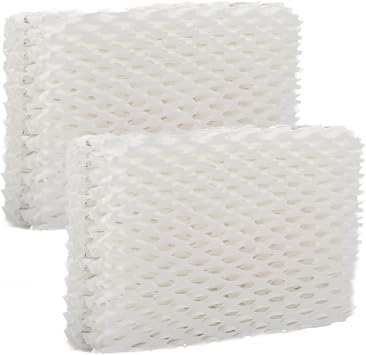 HIFROM 2Pack WF813 استبدال مرشح فتيل مرطب متوافق مع ReliOn RCM-832 RCM-832N ProCare PCWF813 PCWF-813 Equate EQWF813 Duracraft DH-830 Cool Mist Humidifier Filters