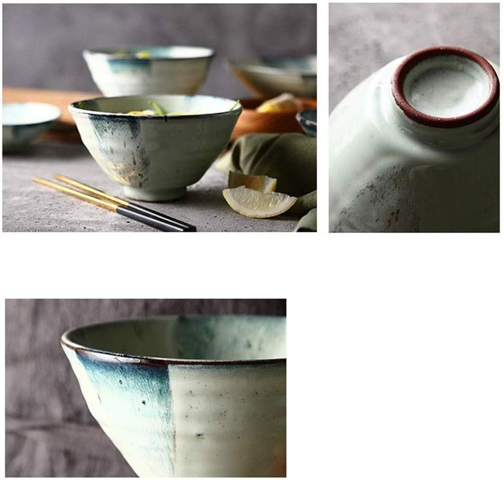 Ceramic Bowl - Tableware Rice Bowl Fruit Salad Bowl Small Bowl Simple Conical Bowls