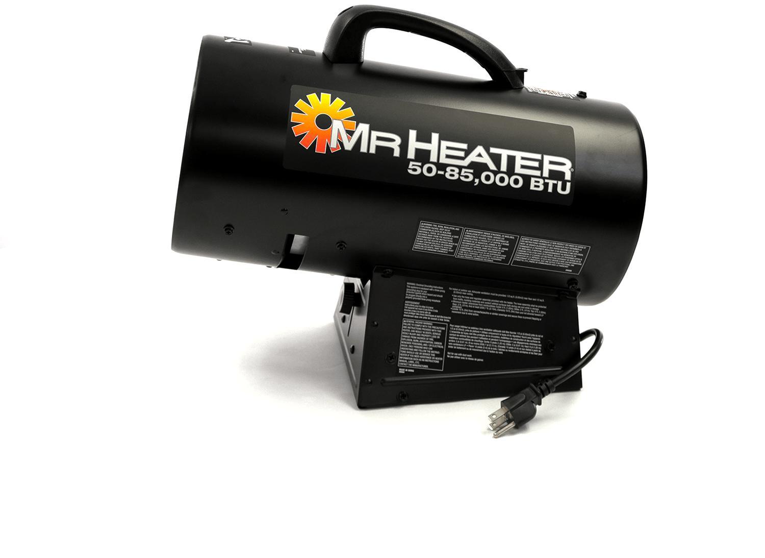 Mr. Heater F271380 MH85QFAV Forced Air Propane Heater One Size Black :  Amazon.ca