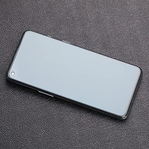 Ibywind Screen Protector for Oneplus Nord 2T 5G 6,43"[Pack of 2], with Metal Camera Lens Protector,Back Carbon Fiber Skin Protector,Including Easy Install Kit