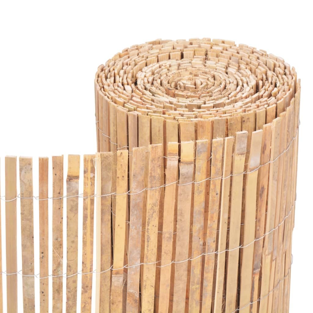vidaXL Recinzione da giardino in bambù, 1000 x 30 cm