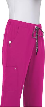 KOI Next Gen Everyday Hero Women's 5-Pocket Cargo Scrub Pants, 4-Way Stretch