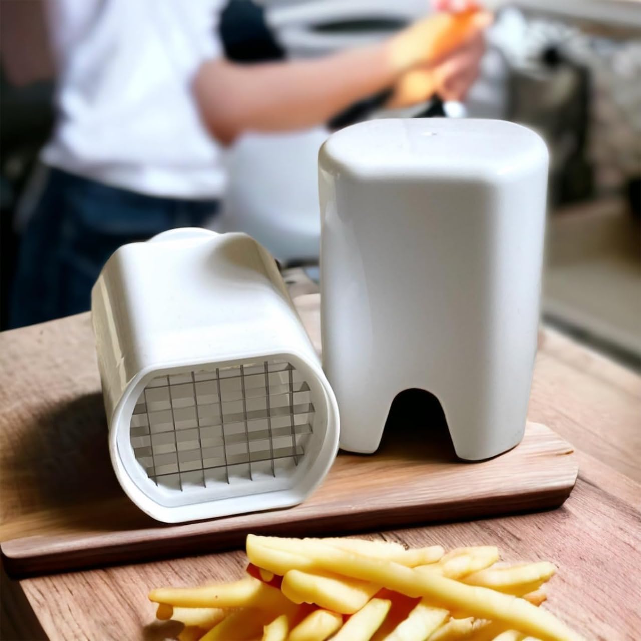 Découpe-légumes Pour Frites En Acier Inoxydable - Hachoir