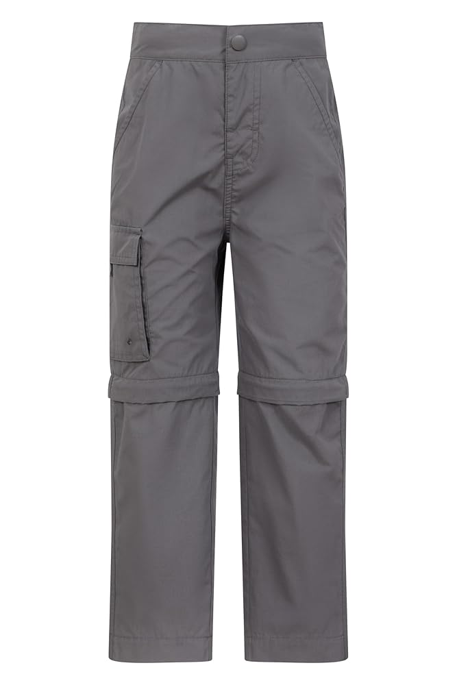 Pantaloni Zip-Off Per Bambini Mountain Warehouse - Leggeri, Traspiranti, Asciugatura Rapida, Con Tasche - Foto 9