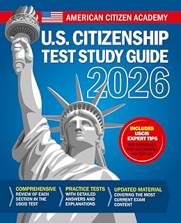 US Citizenship Test Study Guide: All Questions with Explanations