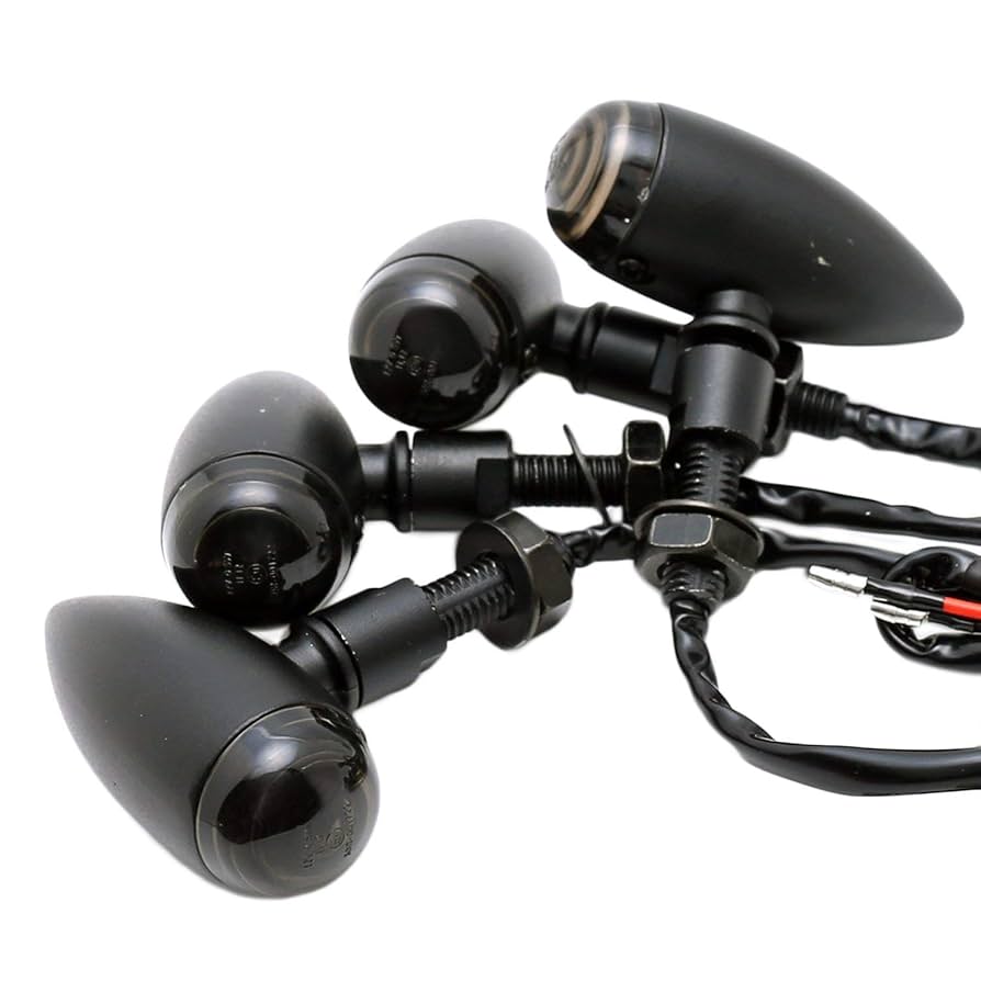 karaセット！ Amazon.co.jp: nakira Motorcycle Turn Signals 4 Pcs Custom