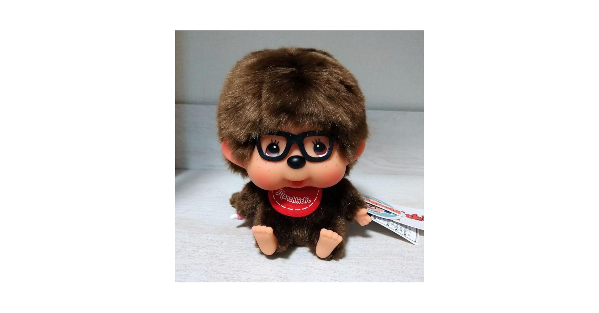 モンチッチ　メガネ　レア Amazon.co.jp: モンチッチ 顔デカ メガネ 座り レッド 男の子 香港