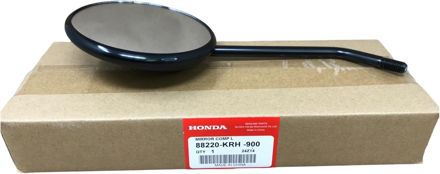 Cyclemax One Pack compatible with Honda Genuine Authentic LEFT MIRROR 2023-2024 XR150L 88220-KRH-900