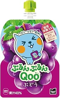 コカ・コーラ ミニッツ メイド ぷるんぷるんQoo ぶどう 125gパウチ×30袋