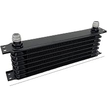 7" Electric Fan 7-15 Rows AN10 Engine Oil Cooler + Filter Relocation Kit+Mount Bracket262-7 Rows
