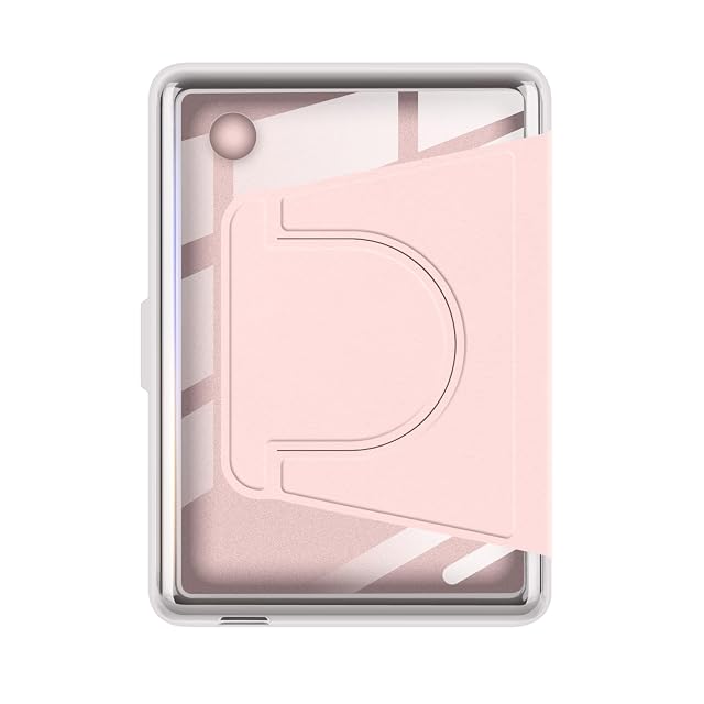Foto 8 de 8 de YoungMe Funda giratoria de 360 grados para Kobo Clara Color 2024 de 15.2 cm, diseño magnético desmontable
