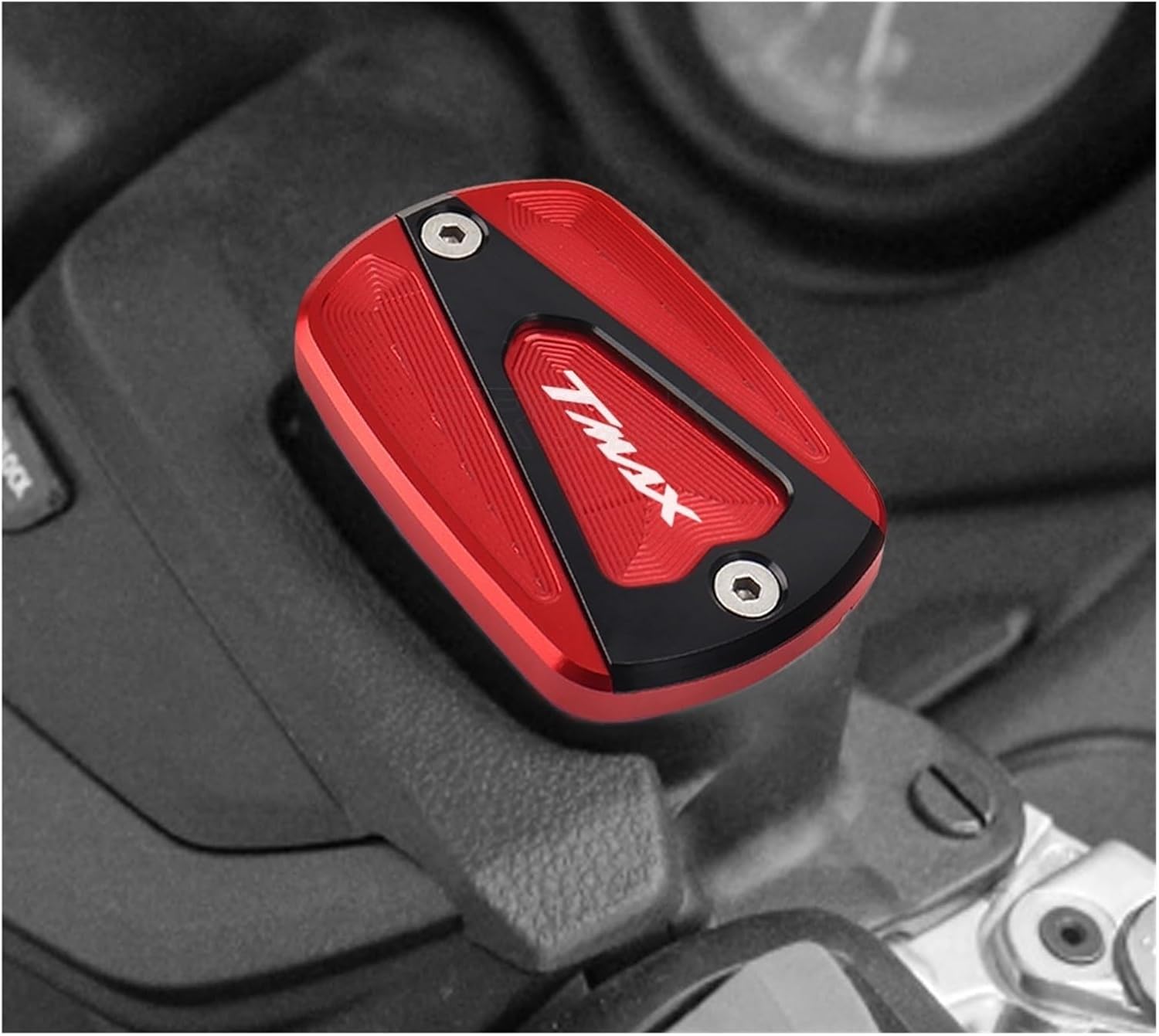 Compatible With T-Max TMAX 530 500 560 TMax530 SX DX TECH MAX TMAX560 Motorcycle Brake Fluid Cap Master Cylinder Reservoir Cover(1 piece GOLD)