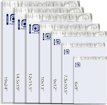 POLYSELLS 100 pcs 7.5x10.5 Inches White x Silver Poly Mailers Shipping Envelopes, Strong Adhesive Sealing, Waterproof, and Tear-resistant Postal Mailing Bags for Clothing, Books, and Accessories