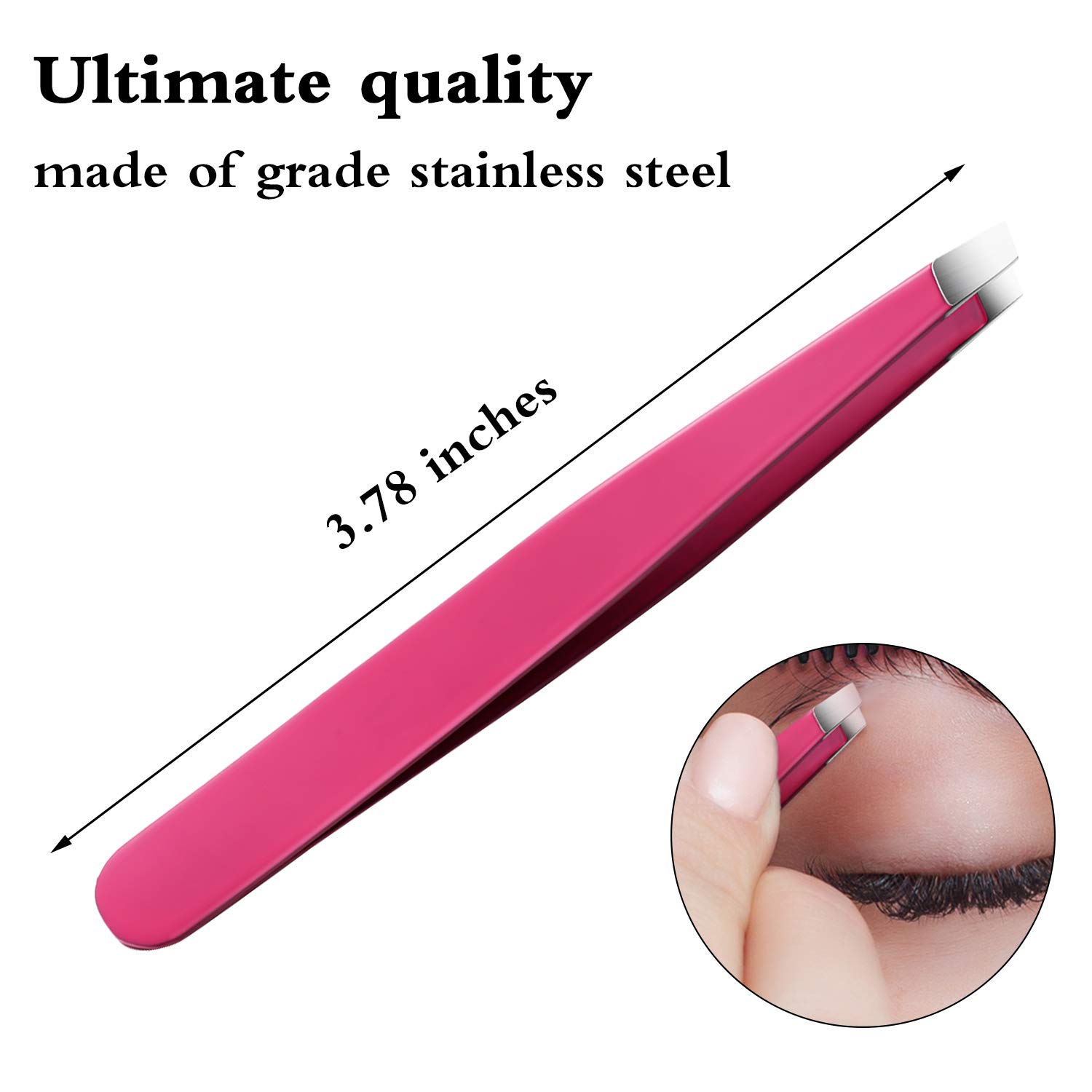 5 Pieces Eyebrow Shaping Grooming Kit, Includes Stainless Steel Eyebrow Scissors, Slant Tweezers, 3 Pieces Eyebrow Brushes for Eyebrow Eyelash Extension : Beauty & Personal Care