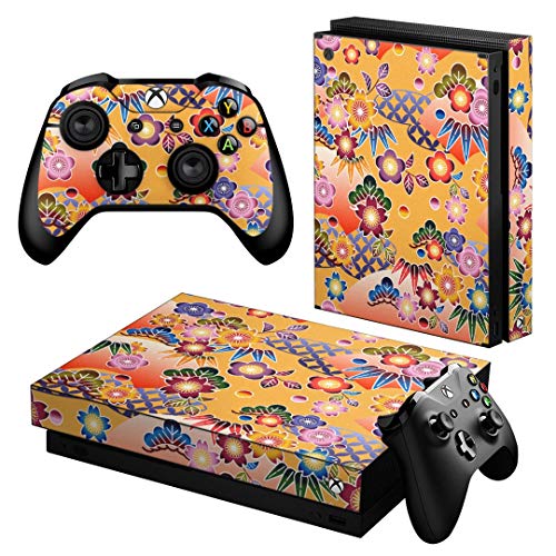 igsticker Xbox One X ��p �X�L���V�[�� ���ʁE�V�ʁE��ʁE�R���g���[���[ �S�ʃZ�b�g �G�b�N�X�{�b�N�X �V�[�� �ی� �t�B���� �X�e�b�J�[ 005199