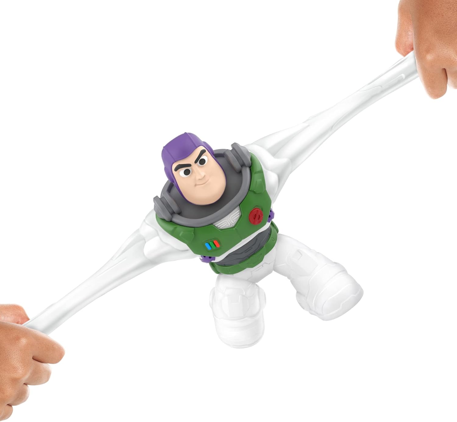 Heroes of Goo Jit Zu Disney Pixar Lightyear Lightyear Supagoo Alpha Buzz - Supersized 8" Jumbo Figure, Squishy, Stretchy, Gooey Heroes