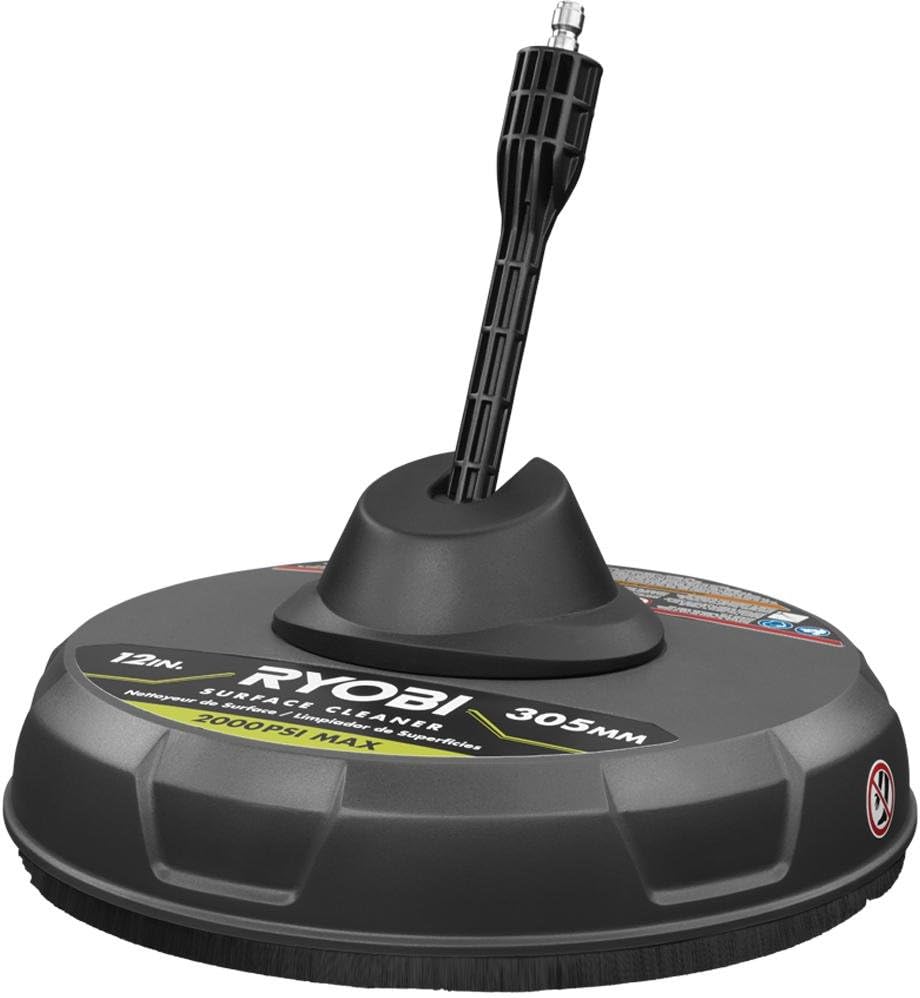 12 in. 2000 PSI 1.4 GPM Quick Connect Surface Cleaner for Electric Pressure Washers