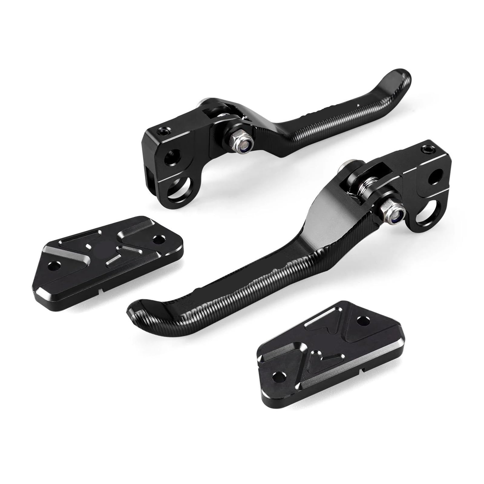 sagSGESD for SUR&Ron Light Bee X Folding Brake Levers & Reservoir Covers for Sur-Ron S L1E for Segway X160 X260(Black 1)