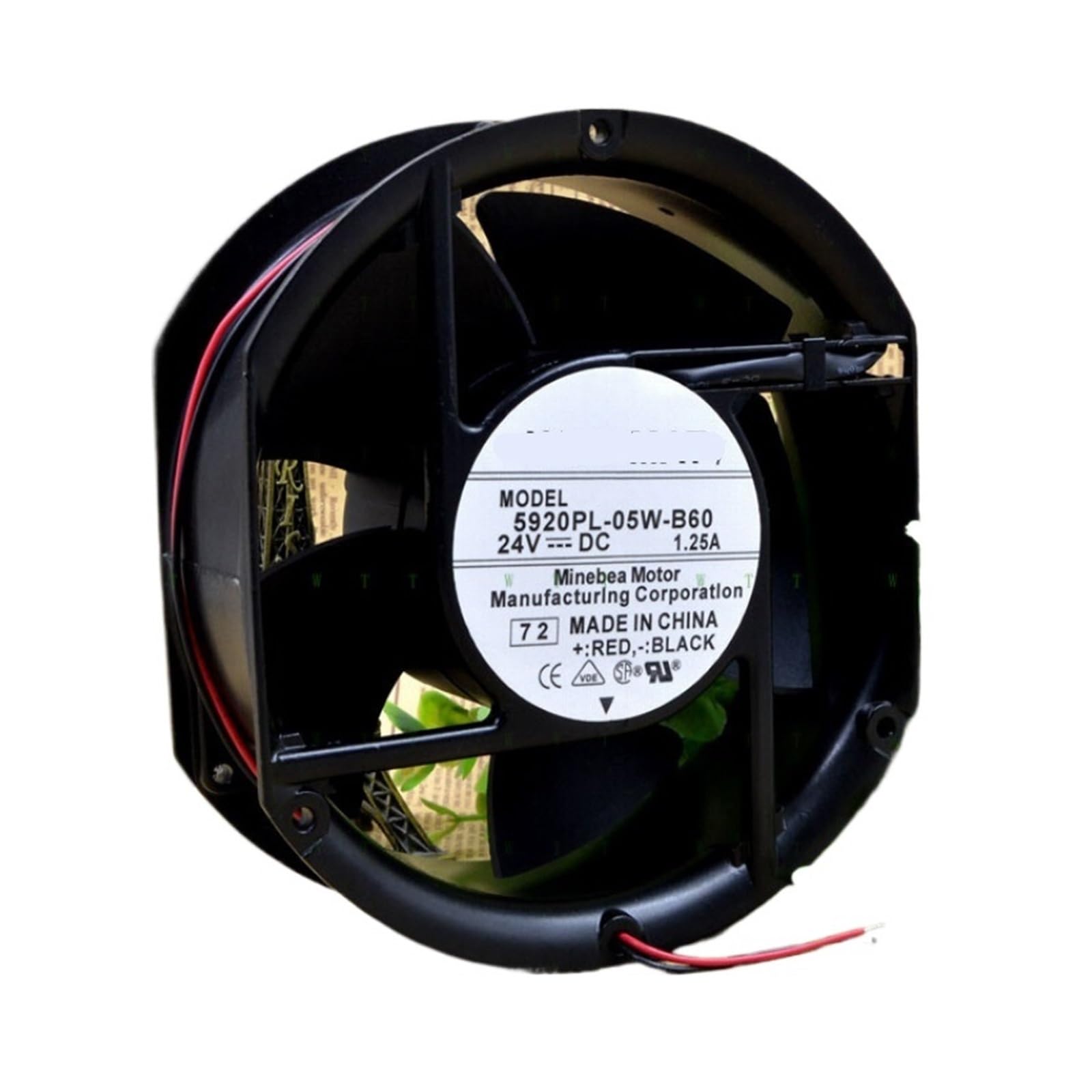 YMUGUEGH 5920PL-05W-B60 17251 24V 1.25A cooling fan