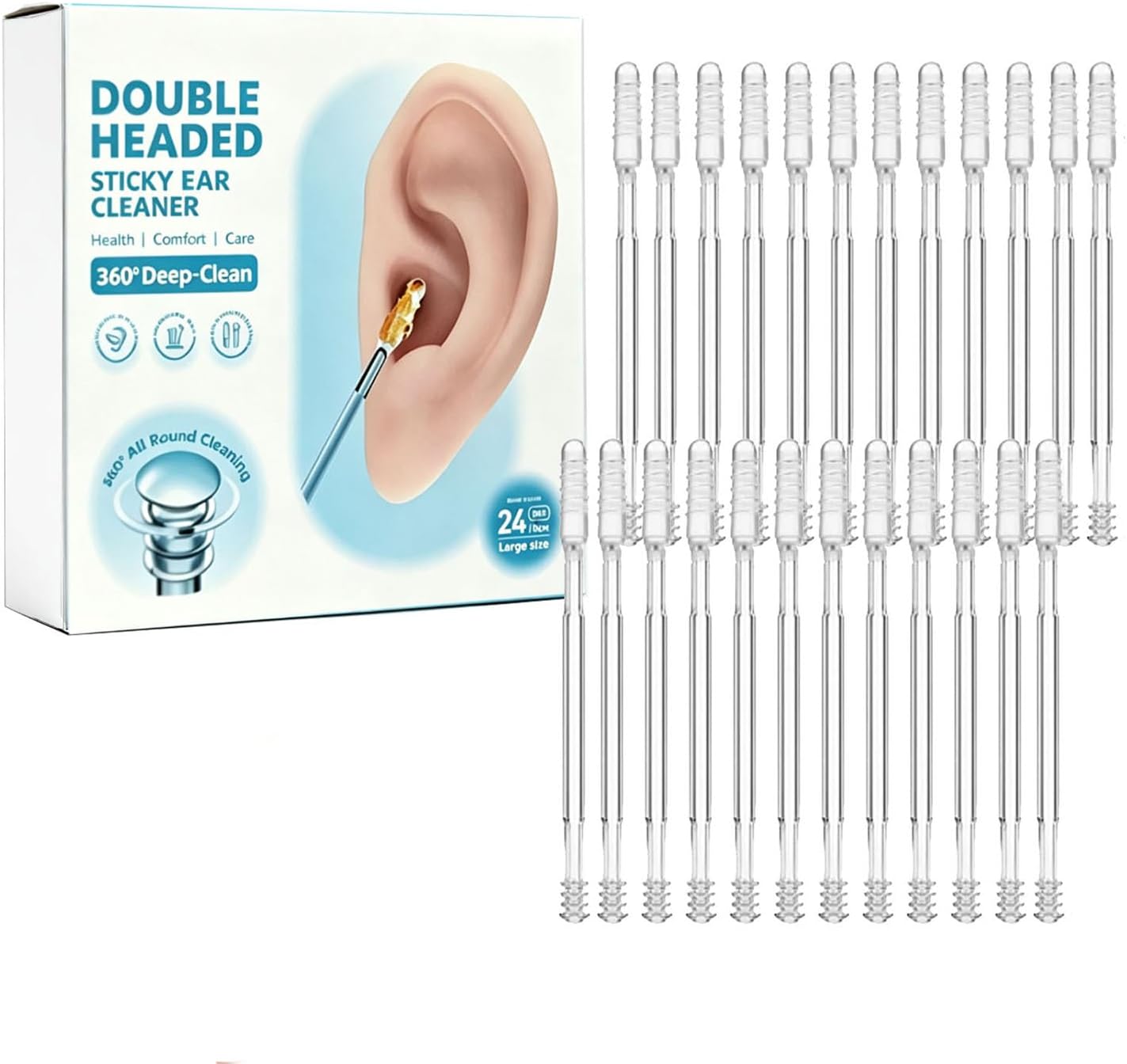 Sticky Ear Cleaning Stick (Double Head)