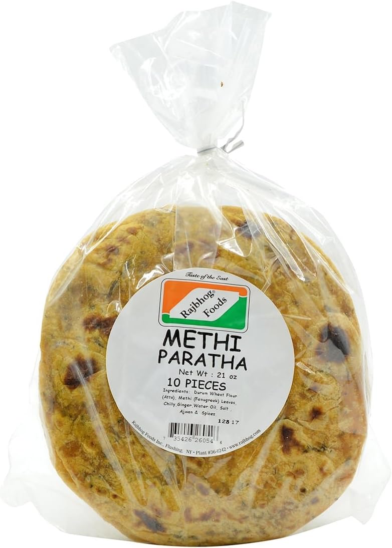 Rajbhog, Methi Paratha, 10 Pieces