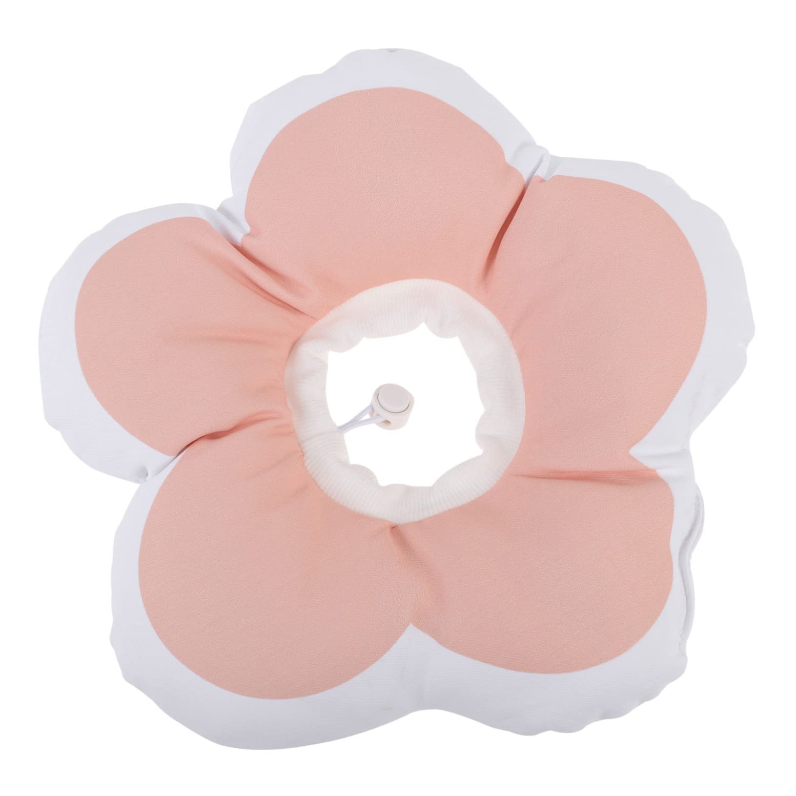 Collar de gato para evitar rascado postoperatorio, cuello protector de flor rosa