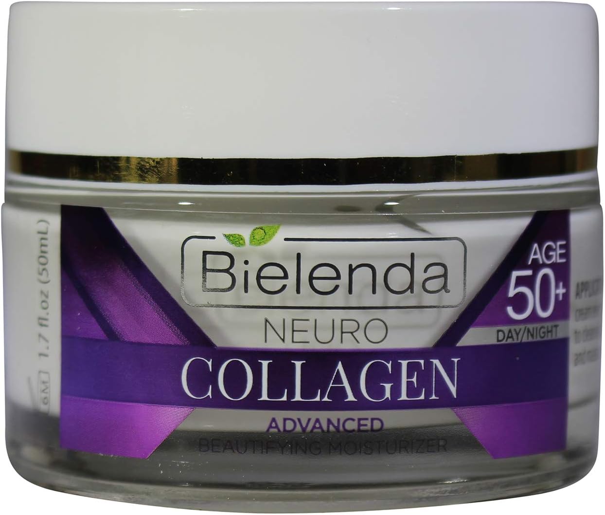 BIELENDA, NEURO COLLAGEN 3 PEPTIDE,VITAMIN C & E, AGE 5 0,ADVANCED BEAUTIFYING MOISTURIZER, DAY/NIGHT 1.7 FL OZ