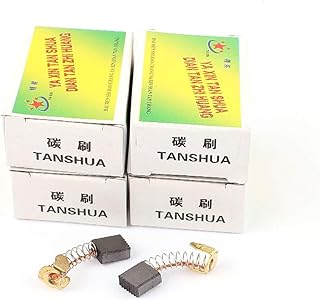 New Lon0167 5 Pairs Electric Drill 9.5mm x 8mm x 5mm Motor Carbon Brushes Spare Part(5 Paar Bohrmaschine 9,5 mm x 8 mm x 5 mm Motor KohlebÃ¼rsten Ersatzteil