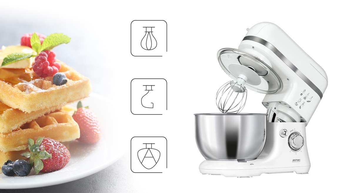 MPM mrk-15 wielofunkcyjny robot kuchenny z mikserem, maszynką do mięsa, blenderem, makaronem, 1200 W