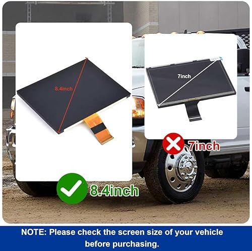 Miniatura 3 de Pantalla táctil Uconnect de 8.4 pulgadas, monitor LCD UAQ 4C, navegación por radio, compatible con Dodge RAM, Chrysler Gladiator Compass Wrangler