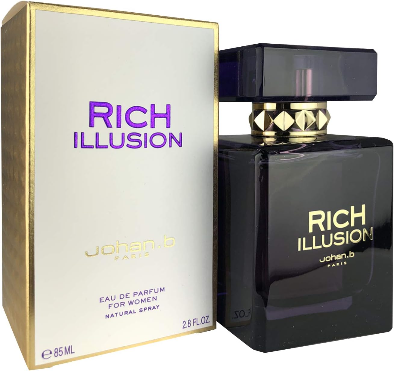 Johan B Rich Illusion For Unisex 85ml - Eau de Parfum