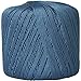 Threadart 100% Pure Cotton Crochet Thread - Size 10 - Color 28 - SLATE BLUE -2 sizes 27 colors available