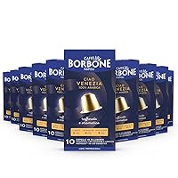 Caffè Borbone Miscela Ciao Venezia - 100 Capsule ALLUMINIO (10 confezioni da 10)