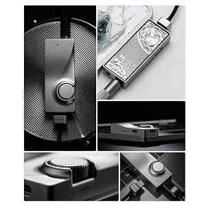 Moondrop MOONRIVER 3 Headphone Amplifier 32Bit/384kHz PCM Decoding with Detachable Type-C Cable 3.5mm+4.4mm Output Connectors — photo 4 of 6
