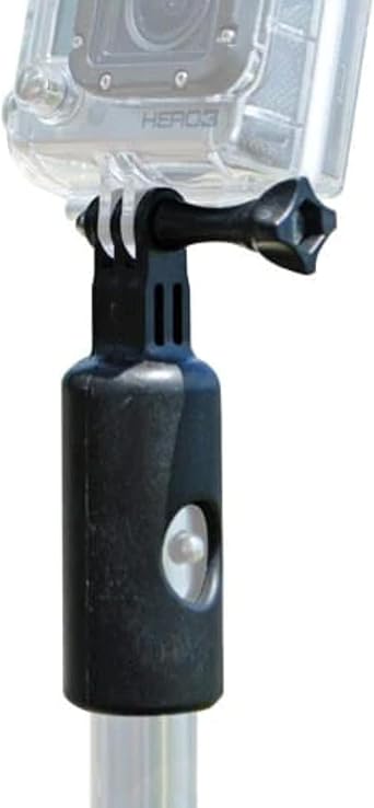 Shurhold Camera Adapter Handle Mount - Transform Handle into Versatile Action Camera Rig for Epic Adventure Shots
