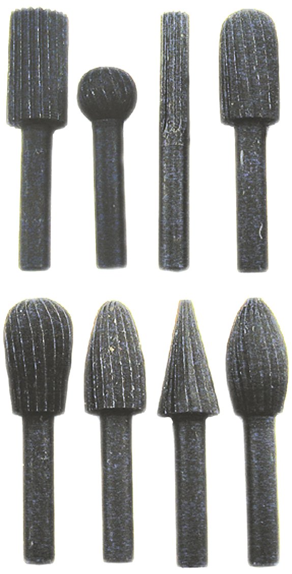 Lime rotative Enkay 363-C aux formes assorties pour ébavurage précis