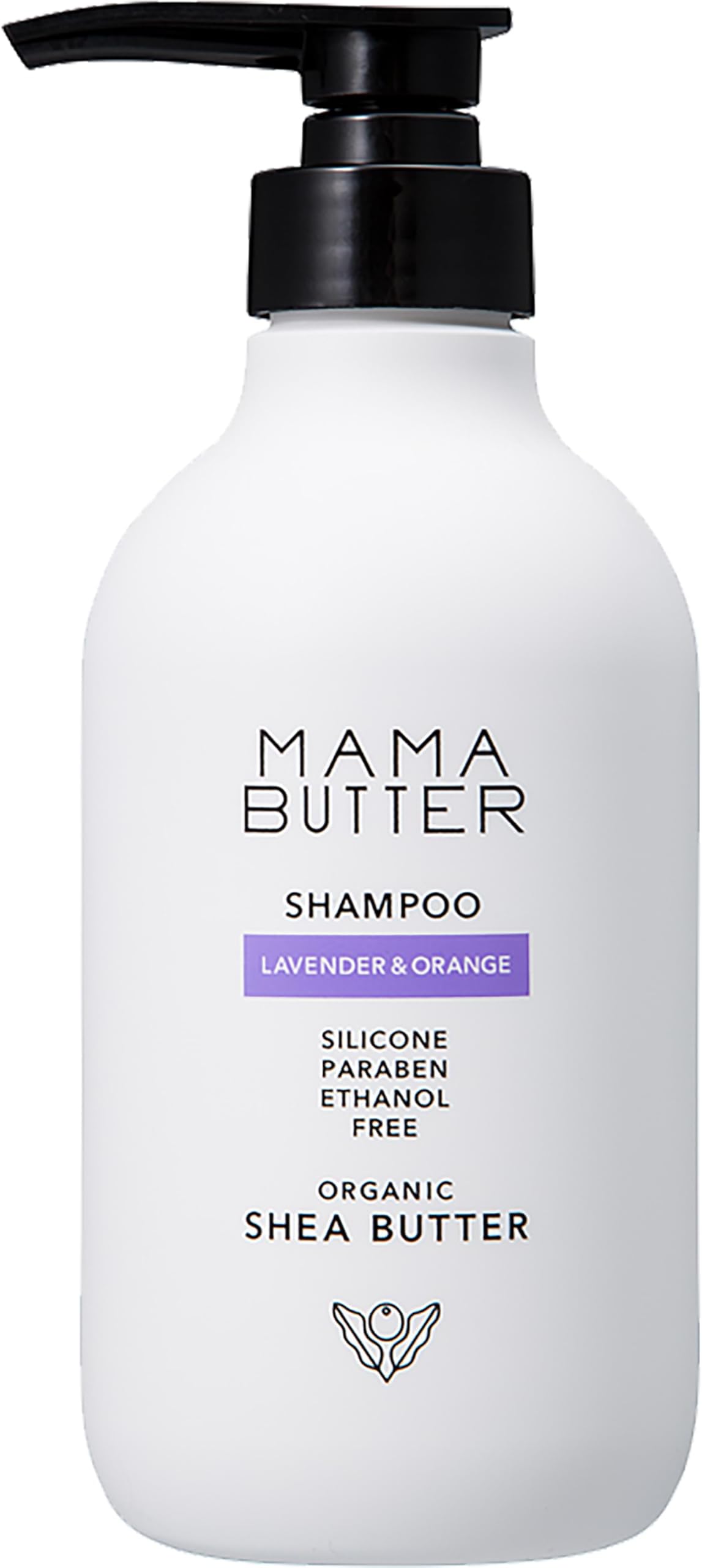 MAMA BUTTER(ママバター) 無添加 ノンシリコン シャンプー 本体 【オーガニックシアバター配合】 ラベンダー&オレンジ 500ml ラベンダー＆オレンジ