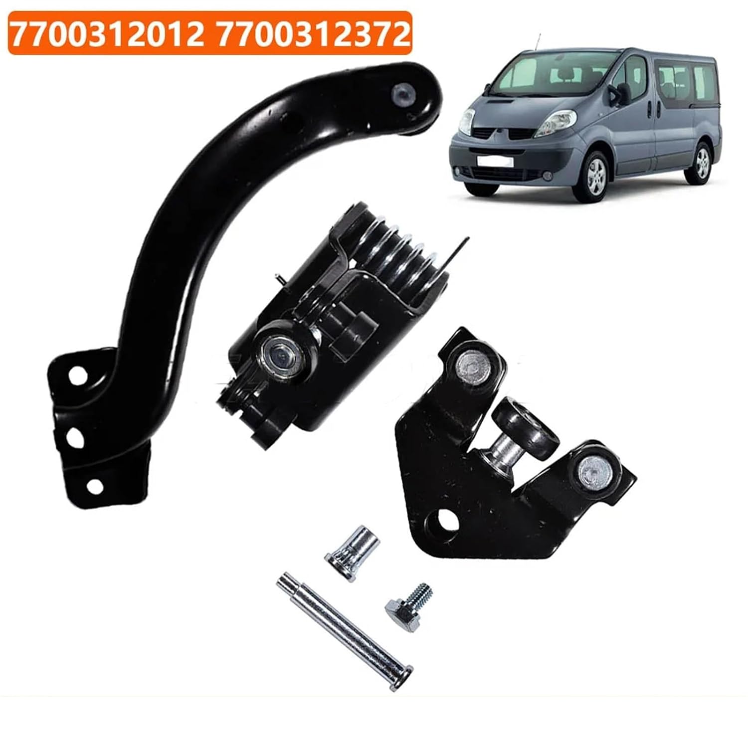 car Hinge Wheel Compatible with TRAFIC 2001 2002 2003 2004 2005 2006 2007 2008 2009 2010 2011 Guide Roller Sliding Door Right 7700312012 7700312372
