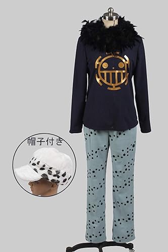Amazon Ayshone Jp One Piece ワンピース 死の外科医 トラファルガー ロー 風 コスプレ コスチューム 変装 仮装 Cosplay イベント 男性m コスプレ 仮装 通販