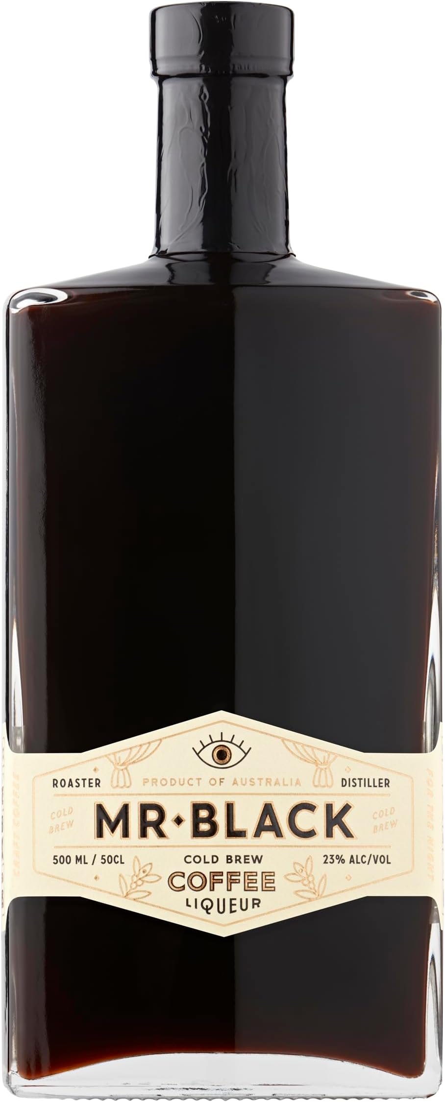 Mr Black Cold Brew Coffee Liqueur, Smooth, Rich Coffee Taste, Not So Sweet, 50cl